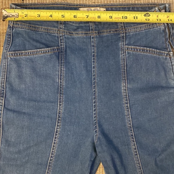 We The Free Just Float on High Waisted Flare Bell Bottom Boho Jeans - Picture 12 of 12